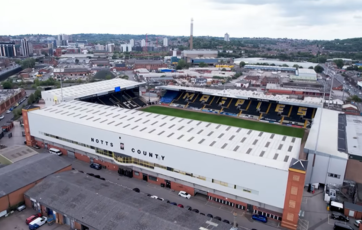 Âm thanh Chuyên nghiệp - Bước nhảy vọt trong chất âm tại sân vận động Meadow Lane, Notts County, Anh Quốc
