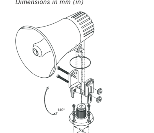 Loa nén Bosch 15W LBC3470/00